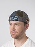 Шапка STETSON арт. 8823907 DOCKER PATCHWORK BARISTA (коричневый / синий)